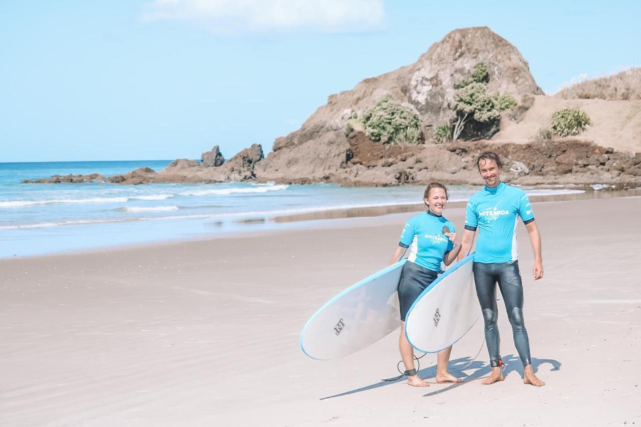 Hotel Aotearoa Surf Eco Pods à Te Arai Extérieur photo